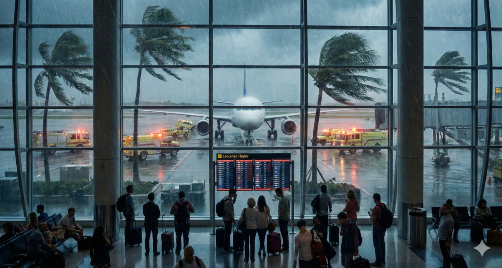 Voo Cancelado pela Ventania em SP: “Foi o Clima” não é desculpa para te deixarem no chão
